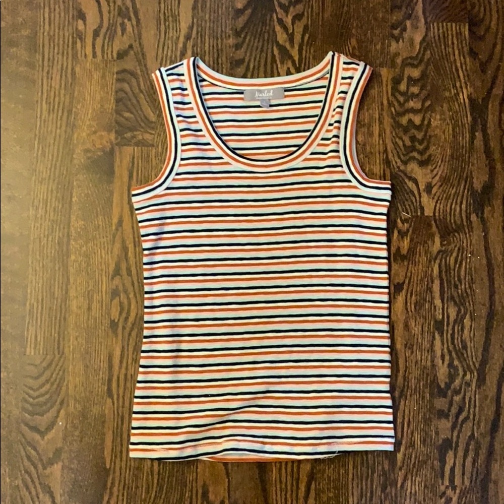 Cute stripped tank top